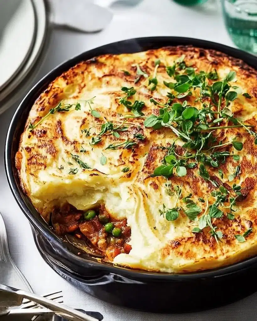 Gordon Ramsay's delicious Shepherd's Pie with meat and mashed potato topping