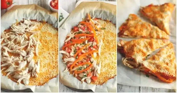 Keto Chicken Quesadilla