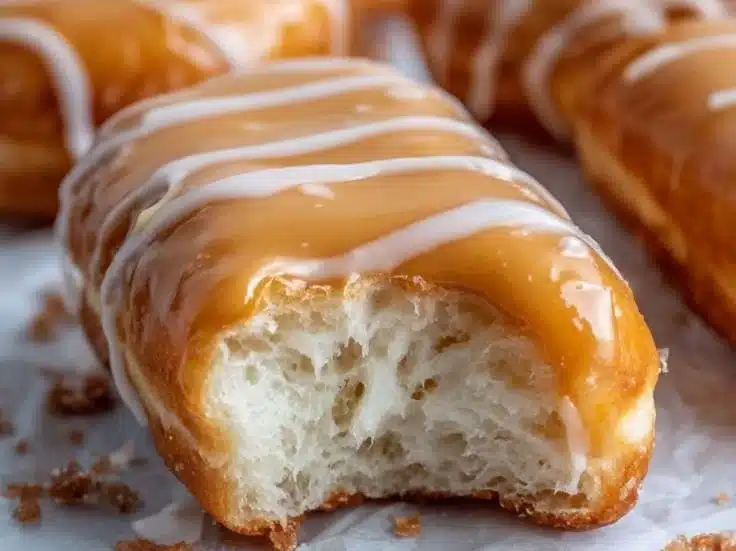 Maple Donut Bars