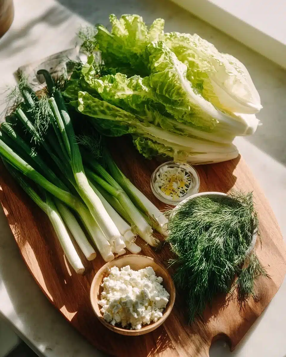 Maroulosalata (Greek Romaine Salad)