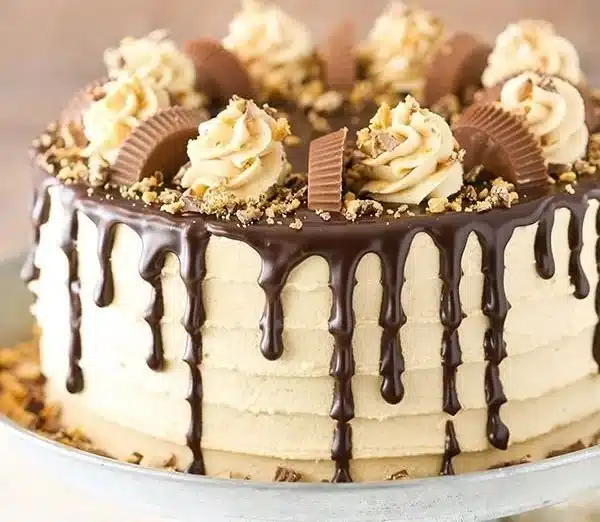 Peanut Butter Chocolate Layer Cake