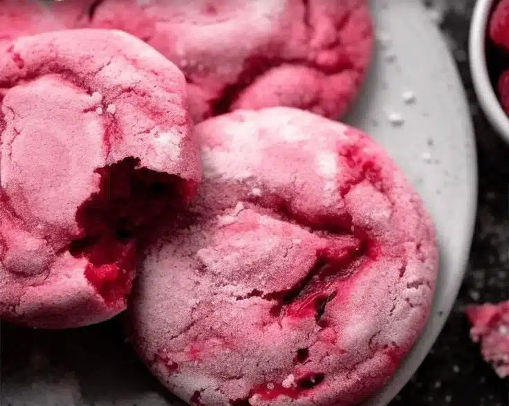 Raspberry Sugar Cookies