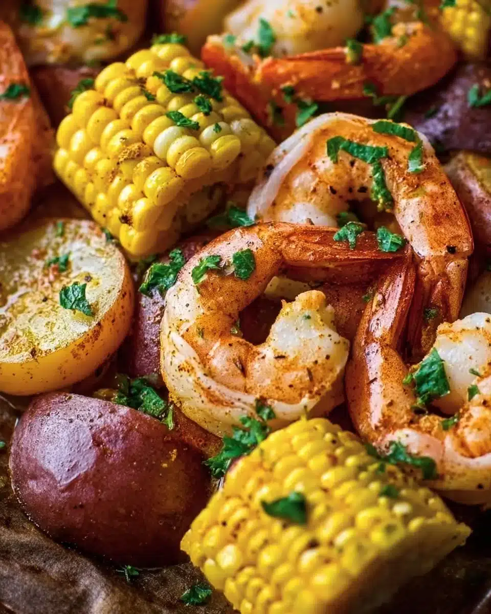 Sheet Pan Shrimp Boil