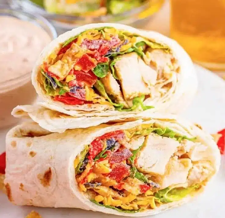 Southwest Chicken Wraps