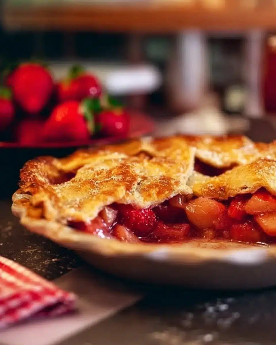 Strawberry Rhubarb Pie