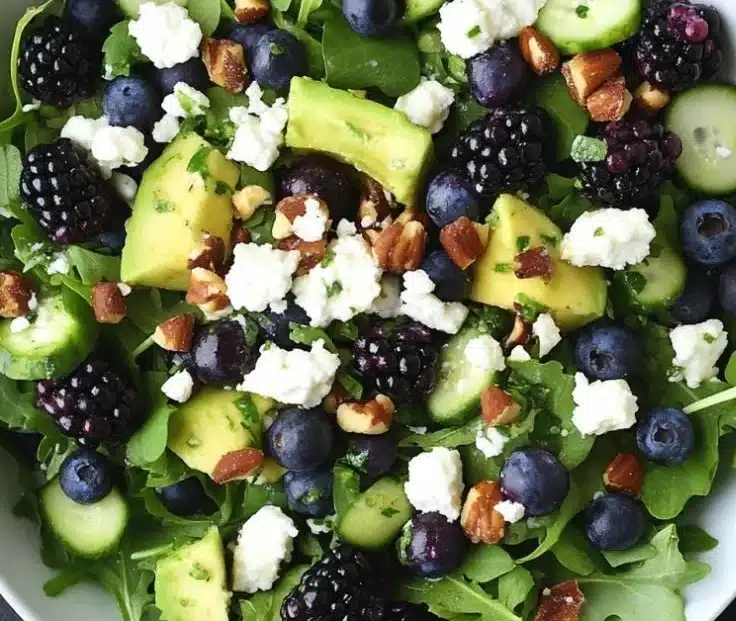 Blackberry Avocado Salad