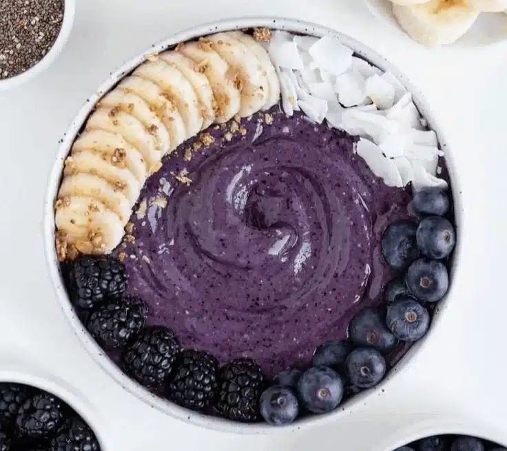 Blueberry Banana Bowl