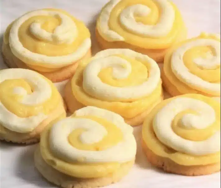 Copycat Crumbl Lemon Cookies