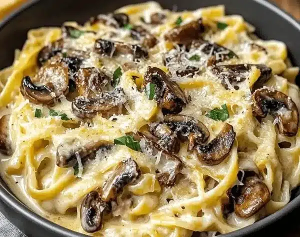 Creamy Mushroom Gruyere Pasta for Ultimate Comfort Food