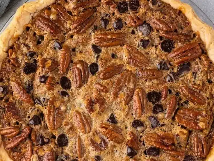 Easy Chocolate Pecan Pie is the best easy pie recipe for Thanksgiving! It's my classic southern pecan pie wi… | Pecan recipes, Easy pie recipes, Chocolate pecan pie