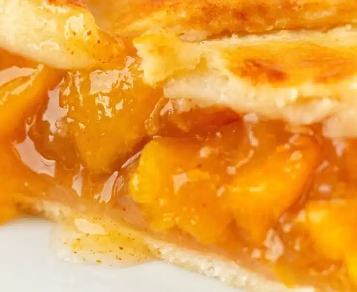 The Best Peach Pie
