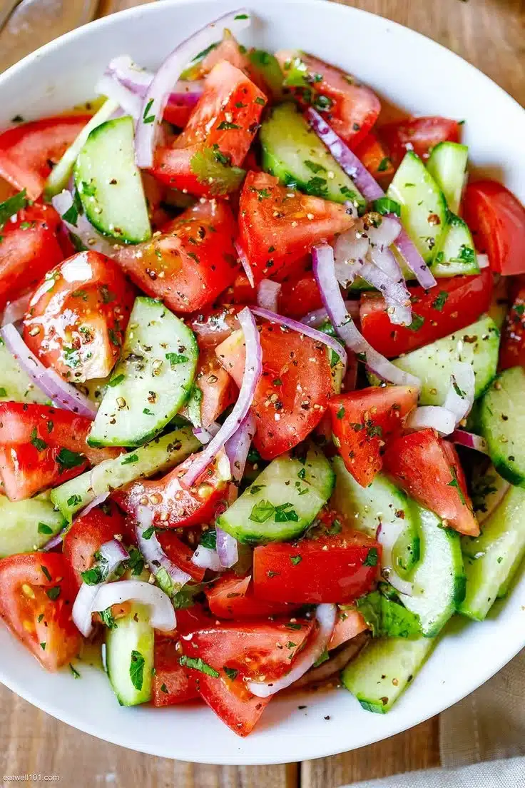 Tomato Cucumber Salad Recipe